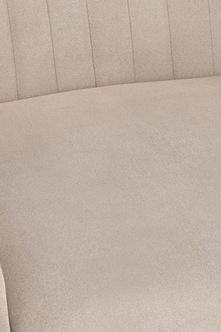 2 chaises Ariana - Taupe et noir