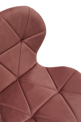 4 chaises Daisy - 
Beige, gris clair, gris foncé et rose