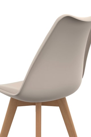 6 chaises Nordia - Beige