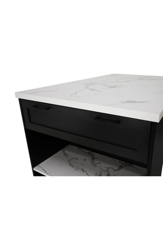 Ilot central de cuisine Marius - 130 x 90,5 x 80