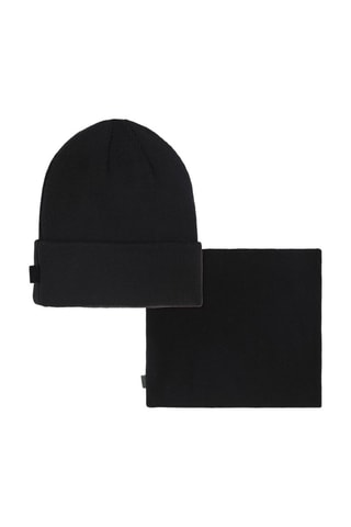 Bonnet et snood - Noir - Karl Lagerfeld