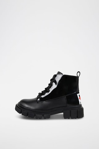 Bottines en cuir - Noir - DKNY