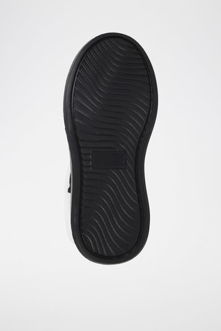 Bottines fourrées en cuir - Noir - Karl Lagerfeld