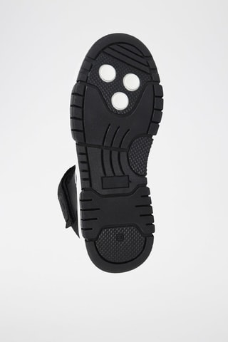 Baskets montantes en cuir - Noir - Karl Lagerfeld