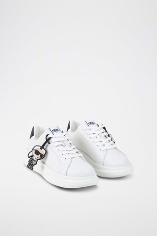 Baskets en cuir - Blanc - Karl Lagerfeld