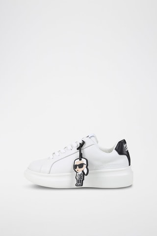 Baskets en cuir - Blanc - Karl Lagerfeld