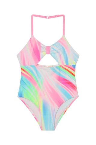 Maillot 1 pièce - Rose et bleu - Billieblush