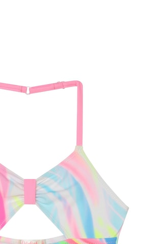 Maillot 1 pièce - Rose et bleu - Billieblush
