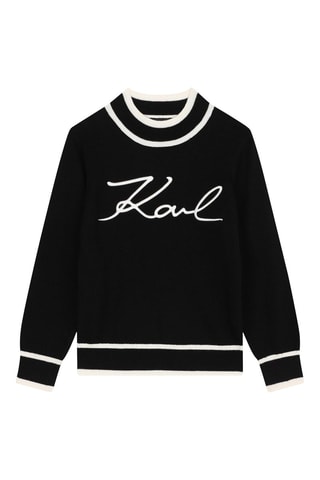 Pull - Noir - Karl Lagerfeld