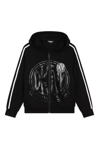 Sweat à capuche - Noir - DKNY