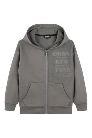 Sweat à capuche - Gris - DKNY
