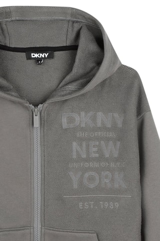Sweat à capuche - Gris - DKNY