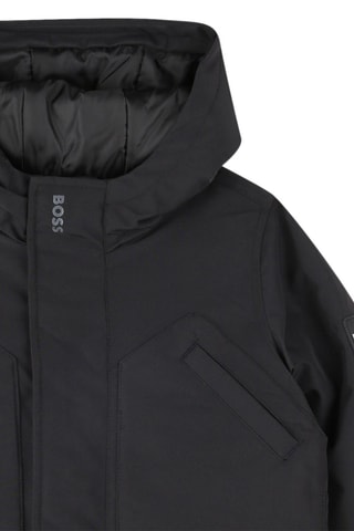 Parka à capuche - Noir - Boss
