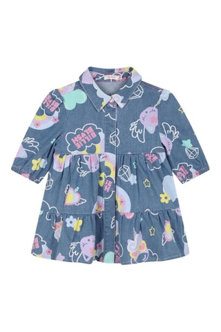 Robe en jean - Bleu-gris - Billieblush