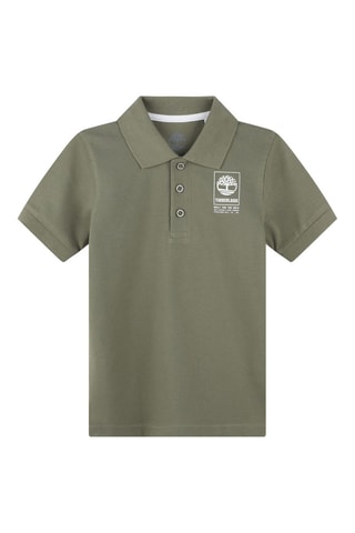 Polo en coton biologique - Kaki - Timberland