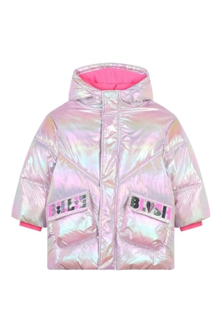 Doudoune à capuche - Rose - Billieblush