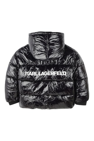 Doudoune à capuche - Noir - Karl Lagerfeld