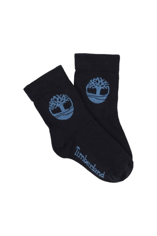 3 paires de chaussettes - Kaki, noir et bleu-gris - Timberland