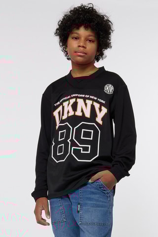 T-shirt relaxed - Noir - DKNY