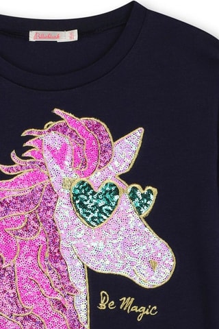T-shirt - Indigo - Billieblush