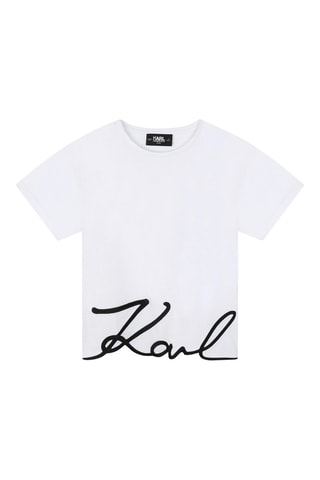 T-shirt - Blanc - Karl Lagerfeld