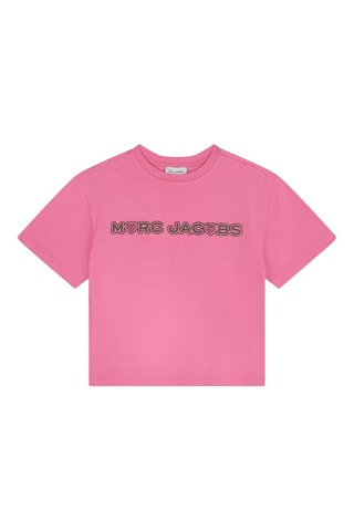 T-shirt en coton biologique - Rose - Marc Jacobs