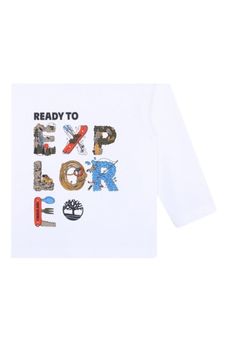 T-shirt en coton biologique - Blanc - Timberland