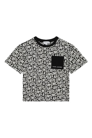 T-shirt en coton biologique - Noir et blanc - Marc Jacobs
