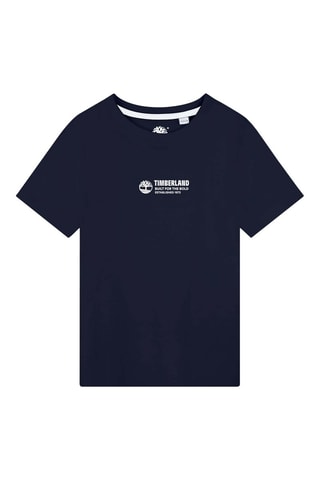 T-shirt en coton biologique - Bleu marine - Timberland