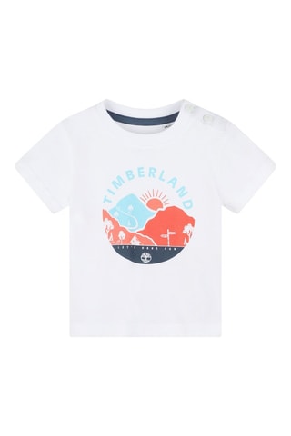 T-shirt en coton biologique - Blanc - Timberland