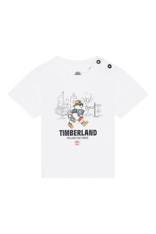 T-shirt en coton biologique - Blanc - Timberland