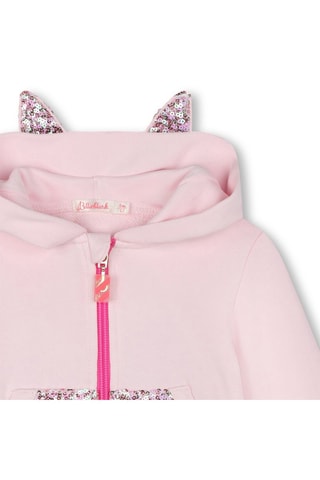 Sweat à capuche - Rose - Billieblush