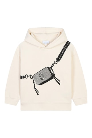 Sweat à capuche - Ecru - Marc Jacobs