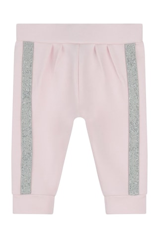 Ensemble 3 pièces en coton biologique - Rose et blanc - Karl Lagerfeld