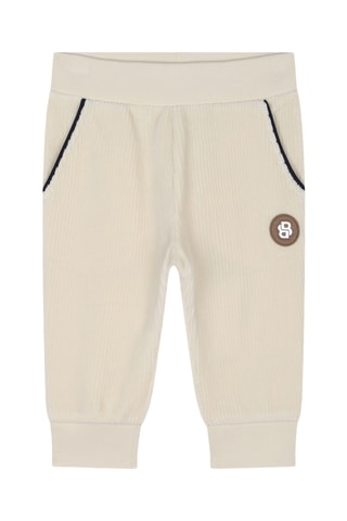 Pantalon en velours - Ecru - Boss