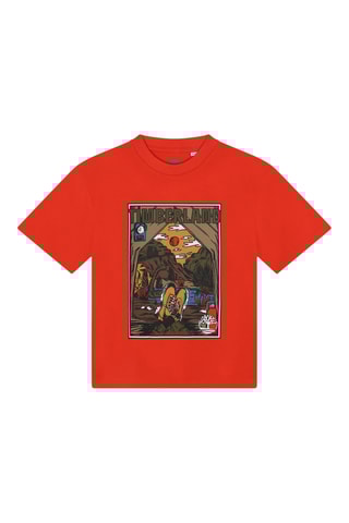 T-shirt en coton biologique - Rouge - Timberland