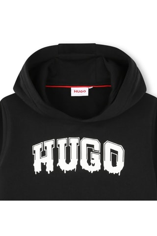 Sweat à capuche - Noir - Hugo