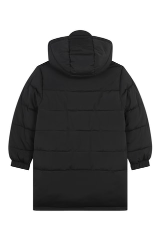 Doudoune longue à capuche - Noir - Hugo