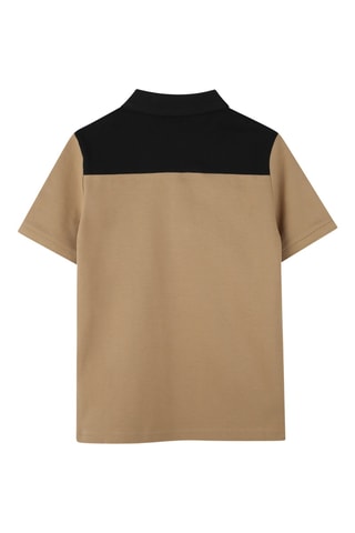 Polo - Beige et noir - Boss