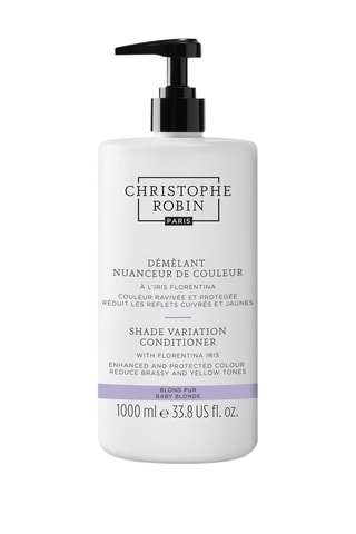Kleurnuancerende Conditioner - Puur Blond - Natuurlijk Blond, Gekleurd, Gebleekt of Gehighlight Haar - 1 l