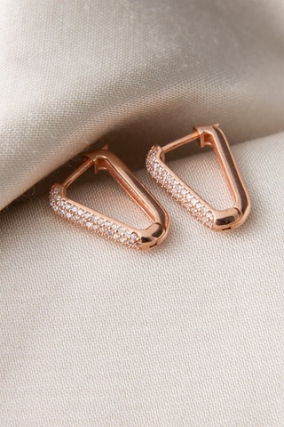 Boucles d'oreilles - Argent et zircons