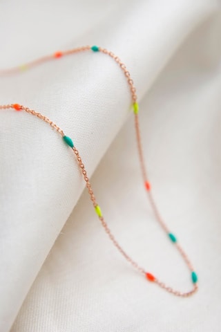 Collier - Argent et zircons
