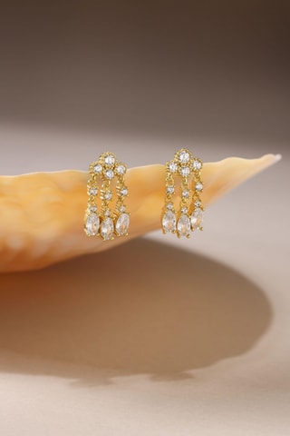 Boucles d'oreilles - Argent plaqué or jaune