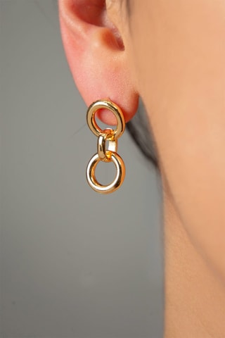 Boucles d'oreilles - Doré 