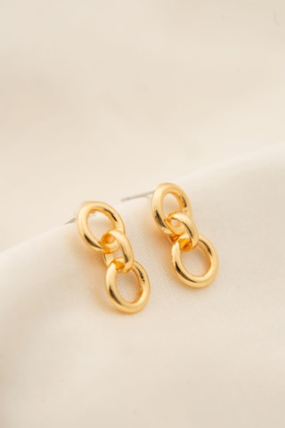 Boucles d'oreilles - Doré 