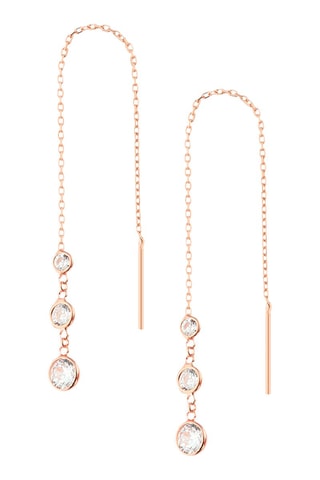 Boucles d'oreilles - Argent doré rose