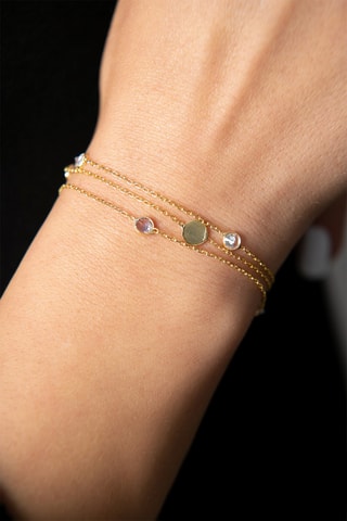 Bracelet - Argent et zircons
