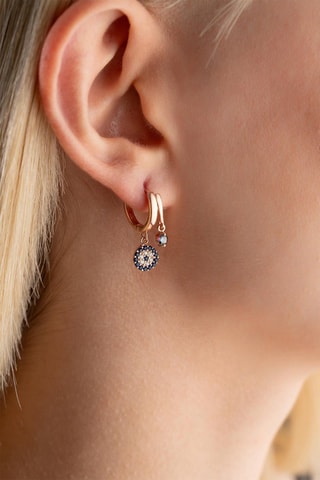 Boucles d'oreilles - Argent et zircons