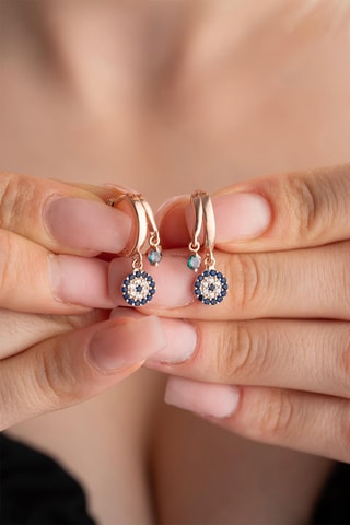 Boucles d'oreilles - Argent et zircons