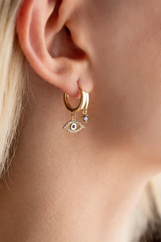 Boucles d'oreilles - Argent et zircons
